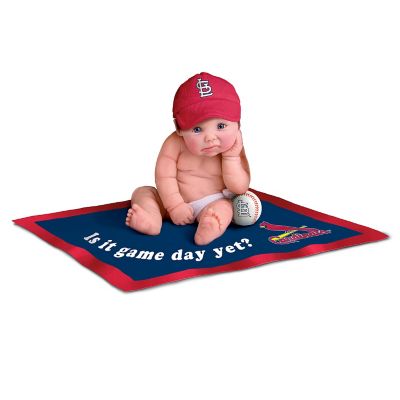 MLB St. Louis Cardinals #1 Fan Commemorative Baby Doll Collection