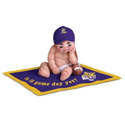 Louisiana State University Tigers #1 Fan Commemorative Baby Doll Collection