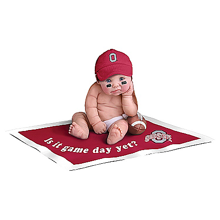 Ohio State Buckeyes #1 Fan Commemorative Baby Doll Collection
