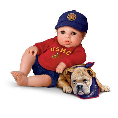 USMC Baby Doll Collection: Lil' Leatherneck Salute