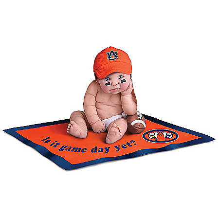 Auburn University Tigers #1 Fan Commemorative Baby Doll Collection