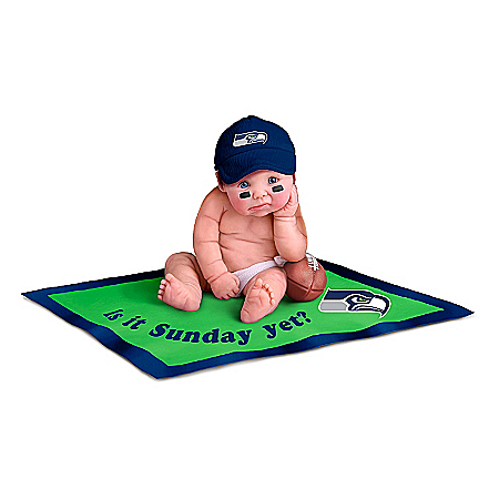 Dolls: Seattle Seahawks #1 Fan Baby Doll Collection