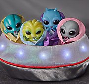 Series includes a musical, light-up UFO display