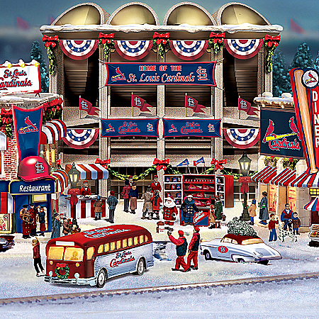 St. Louis Cardinals Christmas Village Collection