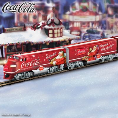 coca cola christmas train