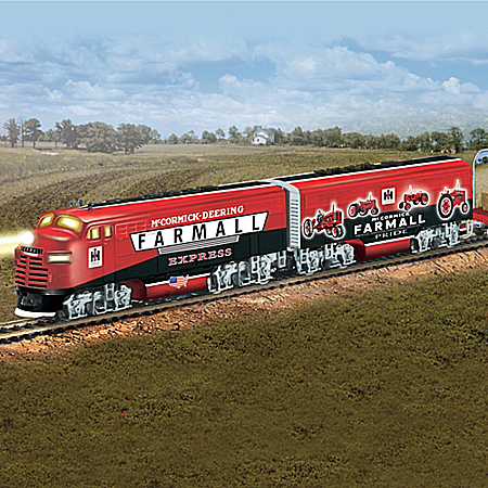 Farmall Tractor Express HO-Scale Train Collection: Farmall Delivers