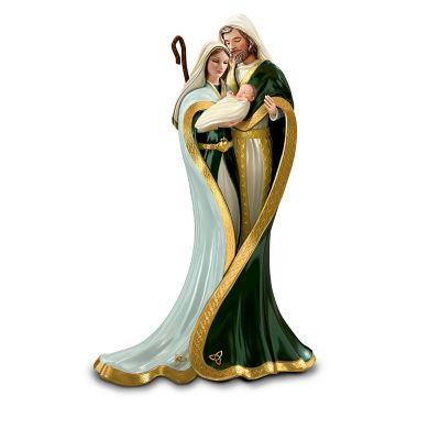 Irish Nativity Figurine Collection: Emerald Elegance