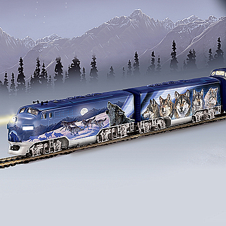 Wolf Art Classic Electric Train Collection: Spirit Of The Wild Express