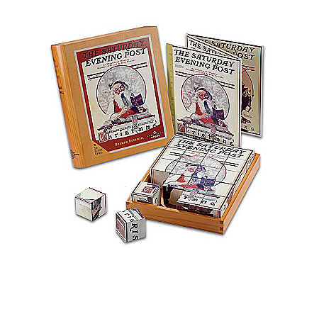 Norman Rockwell American Spirit Wooden Block Puzzle Collection