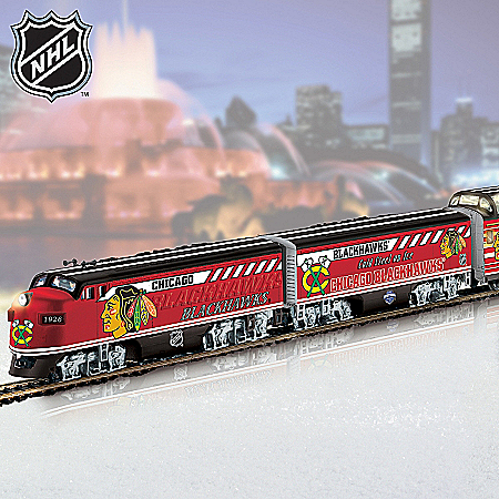 NHL® Chicago Blackhawks® 2013 Stanley Cup® Champions Train Collection: Championship Express