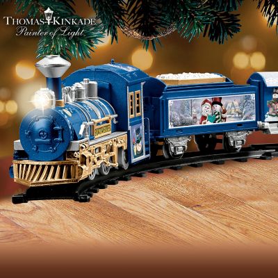 Thomas Kinkade Snowtown Express Battery-Powered Train Collection