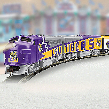 Louisiana State University Tigers Express Train Collection