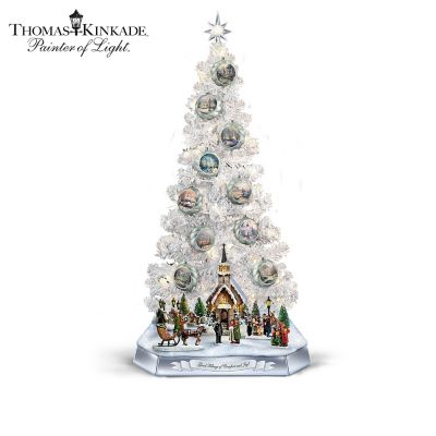 Thomas Kinkade Perfect Christmas Morning Tree Collection