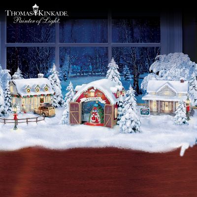 White Christmas Village Collection