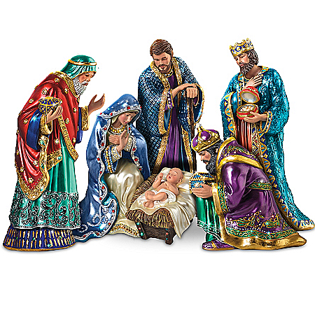 The Jeweled Nativity Collection