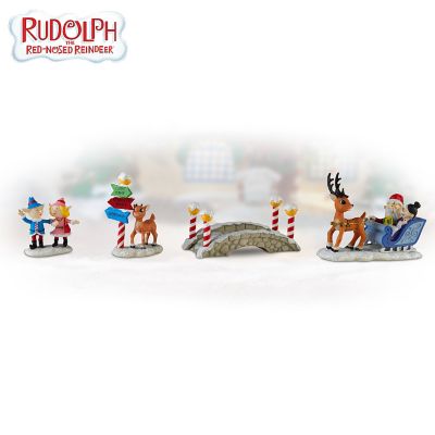 Rudolph The Red-Nosed Reindeer Village Accessory Collection: Rudolph's Christmas Town