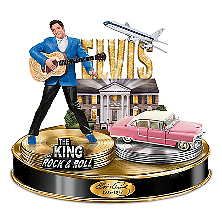 Life Of Elvis Presley Tribute Sculpture Collection