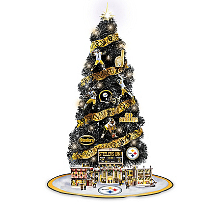 The Pittsburgh Steelers NFL Christmas Tree Collection