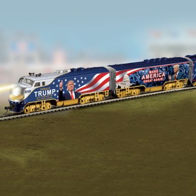 Donald Trump Express Electric Train