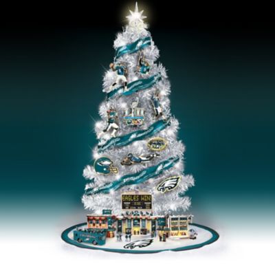 Philadelphia Eagles Super Bowl LII Illuminated NFL Christmas Tree Collection