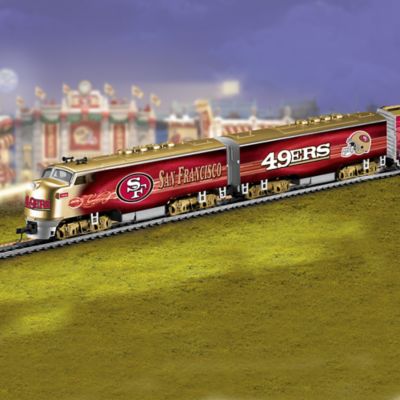San Francisco 49ers Express NFL Electric Train Collection