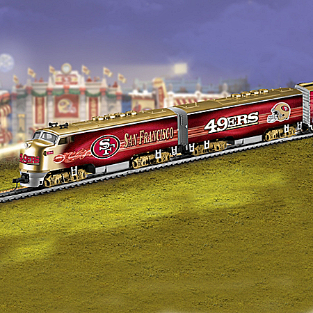 San Francisco 49ers Express NFL Electric Train Collection
