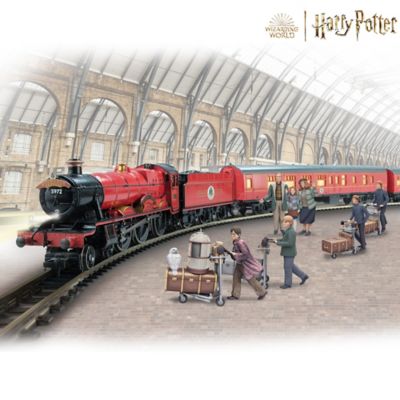 harry potter electric train set