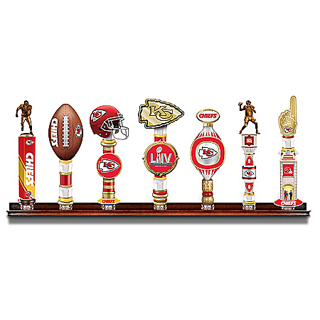 Chiefs Super Bowl LIV Vintage-Style Tap Handles With Display