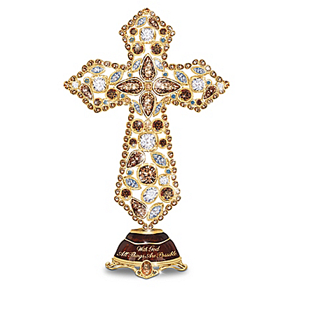 Facets Of Faith Jeweled Musical Cross Collection