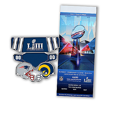 NFL Super Bowl Pin Football Team Collection