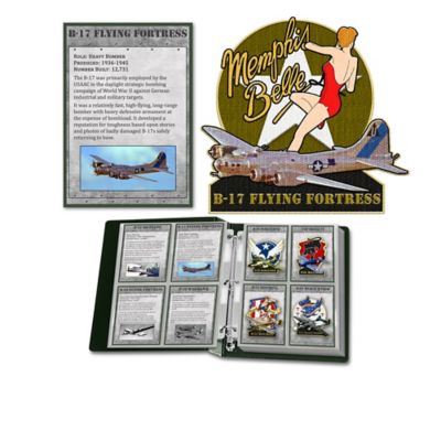Greatest Aircraft Of World War II Patch Collection With Deluxe Collector Album, Fact Cards & Dog-Tags