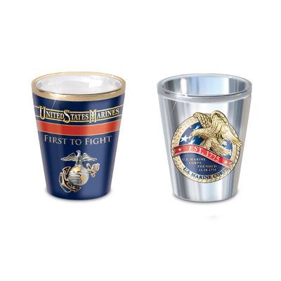 History Of The USMC Shot Glass Collection
