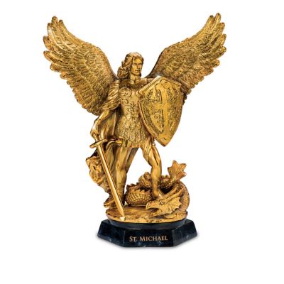Archangels Sculpture Collection With Prayer Cards