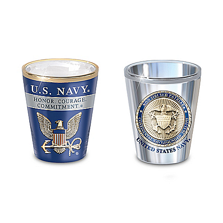 History Of The U.S. Navy Shot Glass Collection