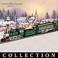 Thomas Kinkade Christmas Express Train Collection