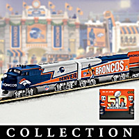 Denver Broncos Express Train Collection