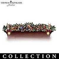 Thomas Kinkade Nativity Garland Collection