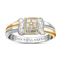U.S. Army Diamond Ring
