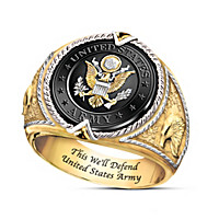 This We'll Defend Army Ring