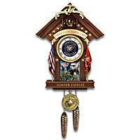 USMC Semper Fi Cuckoo Clock