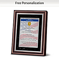 Blessed Are The Peacemakers Personalized Frame