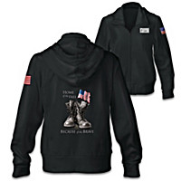 Because Of The Brave Women's Hoodie