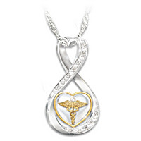 Work Of Heart Swarovski Crystal Healthcare Necklace