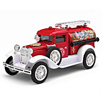 1:25-Scale Ford Model A Diecast Fire Pumper Coin Bank