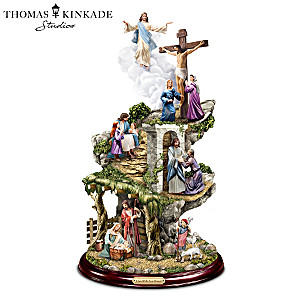 Thomas Kinkade "Life Of Christ" Masterpiece Sculpture