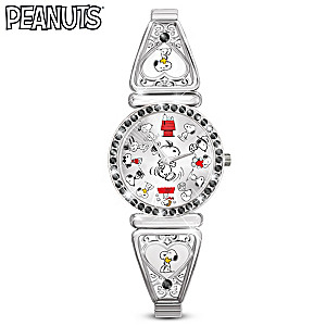 PEANUTS Snoopy "Happiness In Moments" Rotating Watch