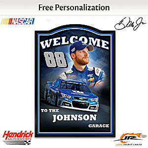 Dale Earnhardt Jr. Welcome Sign Personalized With Name