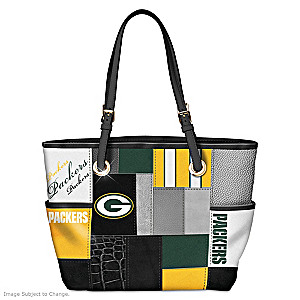 Packers For The Love Of The Game Tote Bag With Team Logos