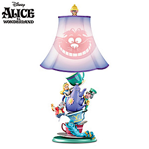 Disney's Alice In Wonderland Mad Hatter's Tea Party Lamp