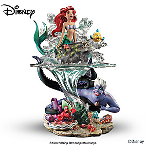 Disney The Little Mermaid "Part Of Her World" Sculpture